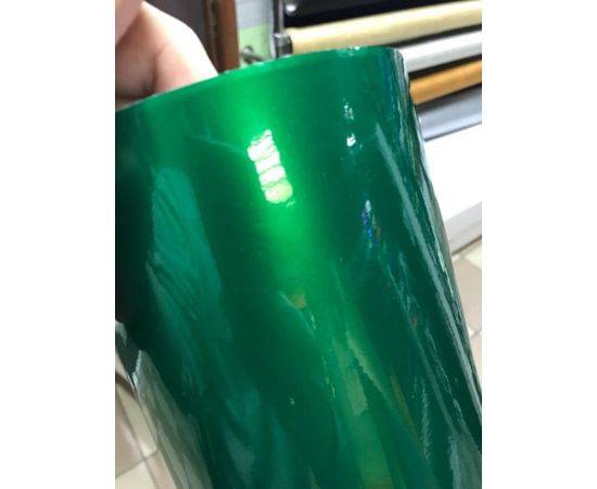 Пленка глянцевый перламутр - Зеленая, фото 1