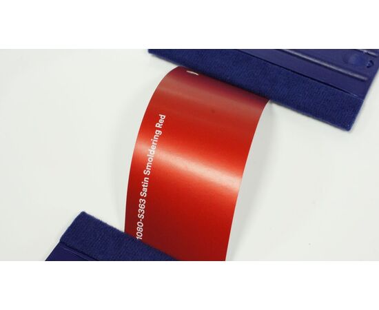 Виниловая плёнка - 3M 1080-S636 Satin Smoldering Red, фото 1
